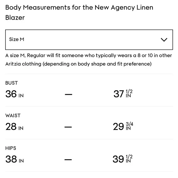 Babaton New Agency Linen Blazer M - Picture 11 of 11